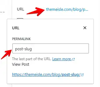 url slug