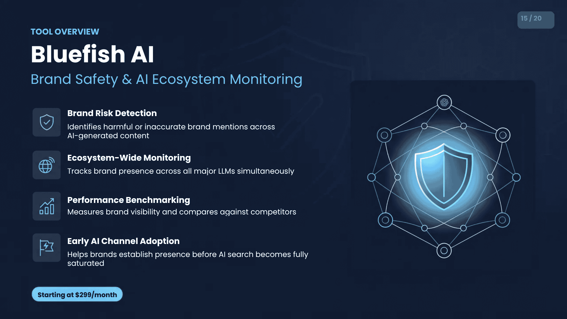Bluefish AI AEO Tool