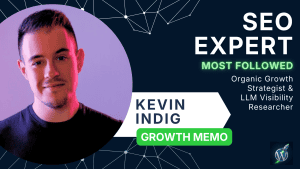 Kevin Indig Most Followed Organic Growth Strategist